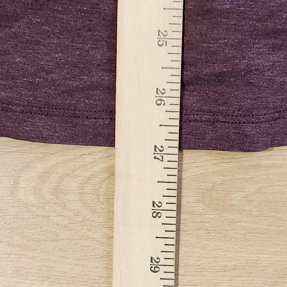 Lululemon Fundamental Long-Sleeve Shirt Womens 12 Purple Lightweight Athletic